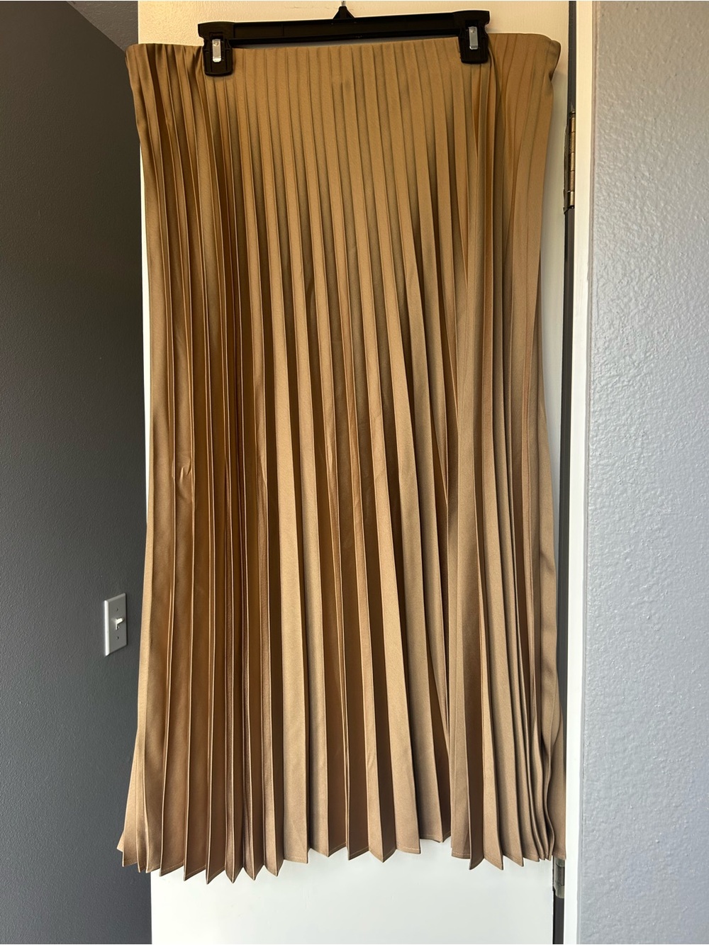 J. Crew Gwyneth Pleated Slip Skirt